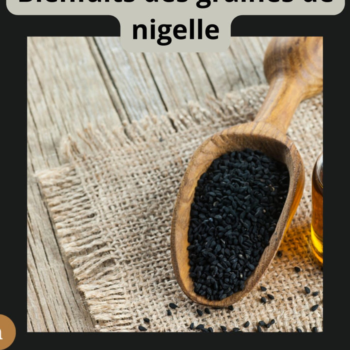 Bienfaits des graines de nigelle Haba Sawda El baraka - nilabeautys.com