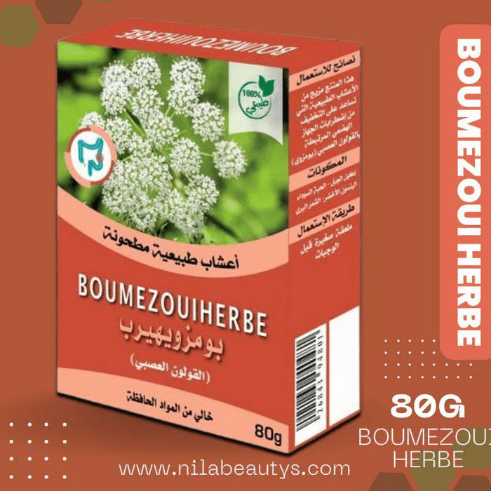 Boumezoui Herbes 80g - Soulagement Naturel de l'Intestin - nilabeautys.com