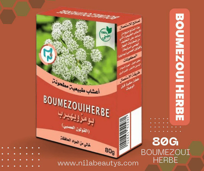 Boumezoui Herbes 80g - Soulagement Naturel de l'Intestin - nilabeautys.com