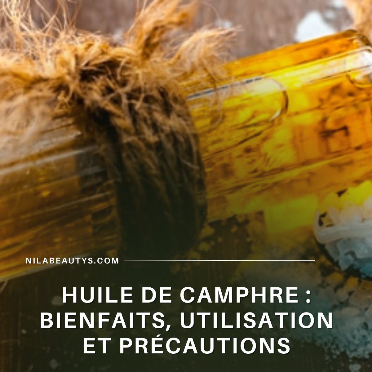 Huile de Camphre : Bienfaits, Utilisation et Précautions - nilabeautys.com