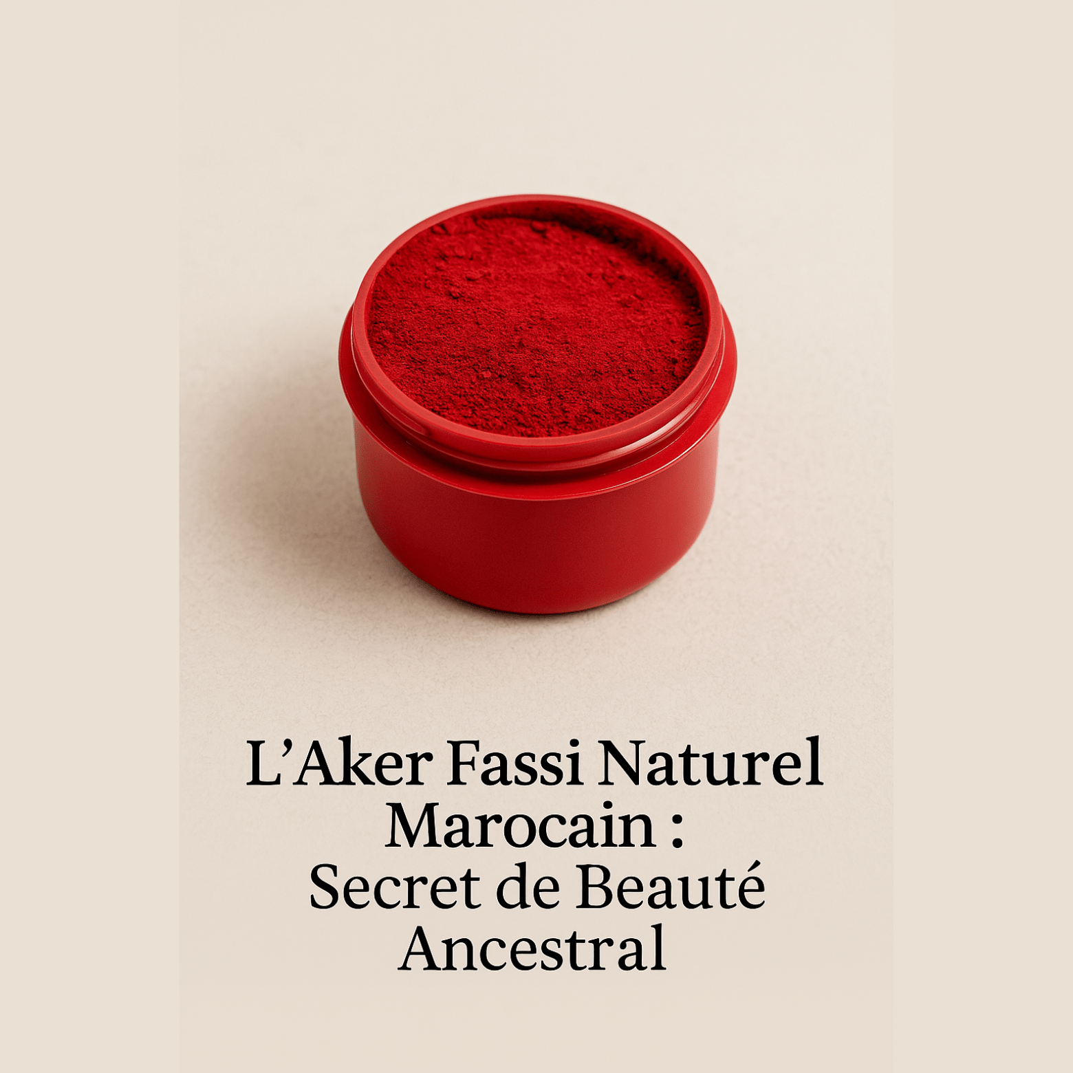 L'Aker Fassi Naturel Marocain : Secret de Beauté Ancestral - nilabeautys.com
