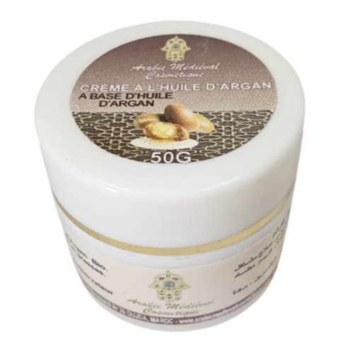 Crème anti-rides à l'huile d'argan du Maroc - 50g | Crème Argan du Maroc