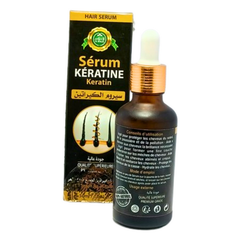 Sérum El Kératine Naturelle 50ml – Répare et Lisse