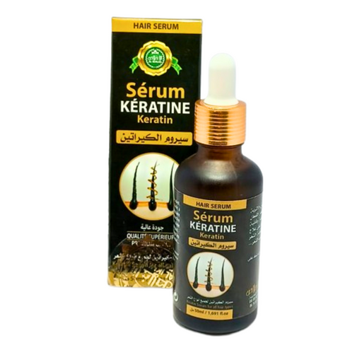 Sérum El Kératine Naturelle 50ml – Répare et Lisse