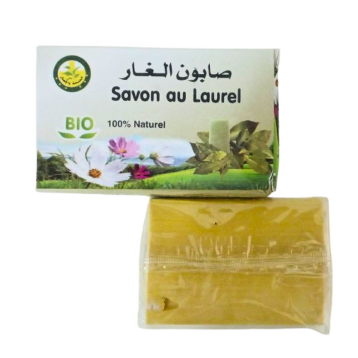 Savon au Laurier Noble 100g – Nettoyant Apaisant Naturel