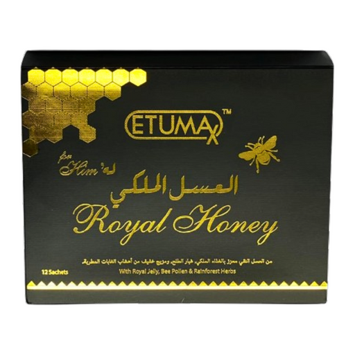 Miel Etumax Royal Honey 24x20g | Tonus et Vitalité