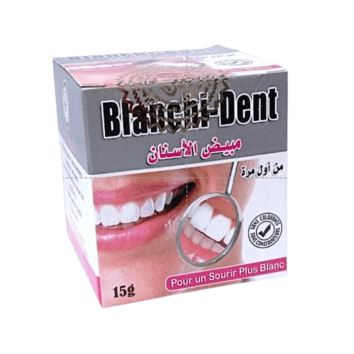 Blanchi-dent en Poudre 15g - Sourire Éclatant et Hygiène Bucco-dentaire