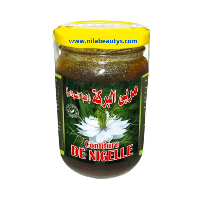 Confiture de Nigelle 250g | Confiture El Baraka | Confiture de grains de nigelle