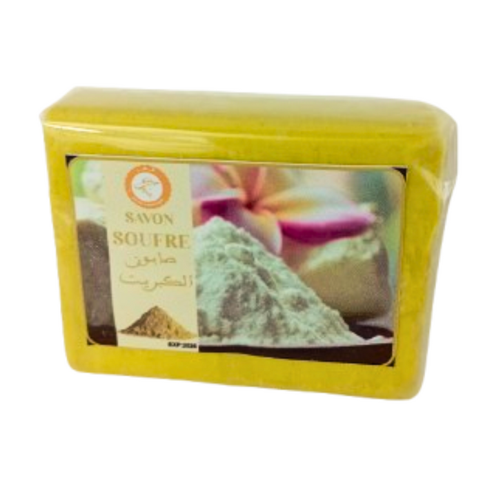 Savon au Soufre Anti-Acné 100g - Purifiant et Sébo-Régulateur