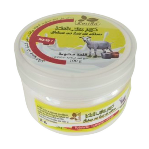 Crème Visage Hydratante au Lait de Chèvre 100 g