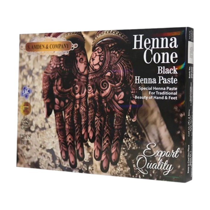 Henné Noir Corne - Pack de 12 x 40g