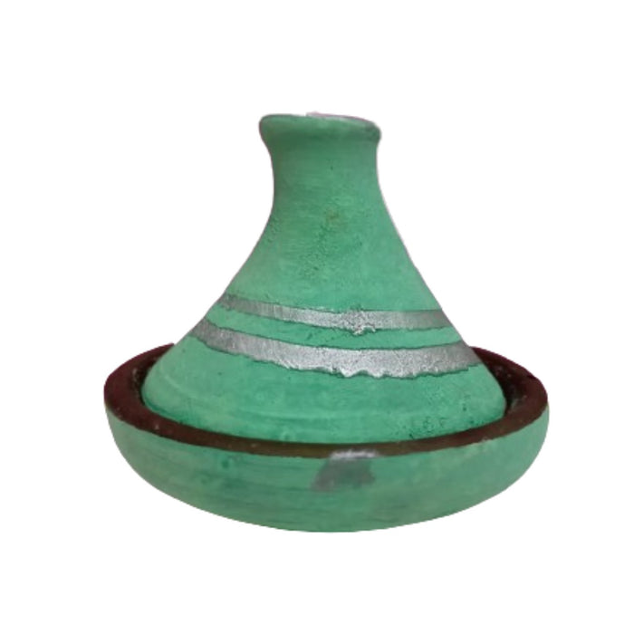 Aker fassi forme tajine du Maroc: verte, orange, rose - nilabeautys.com