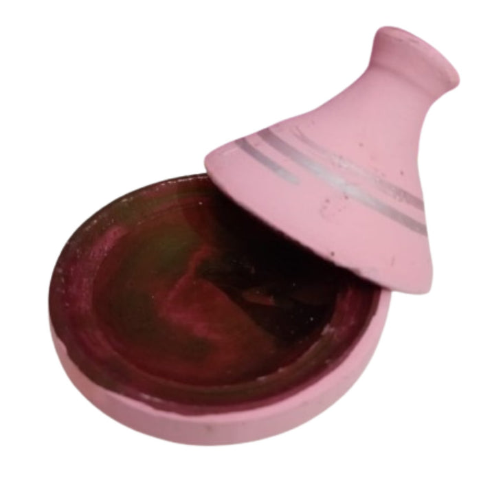 Aker fassi forme tajine du Maroc: verte, orange, rose - nilabeautys.com