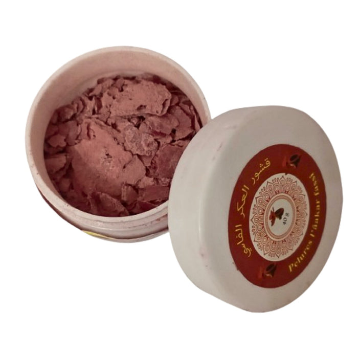 Aker fassi naturel marocain - Pierre de cerf Fassi pour soins du corps et des cheveux - 40g العكر الفاسي - nilabeautys.com