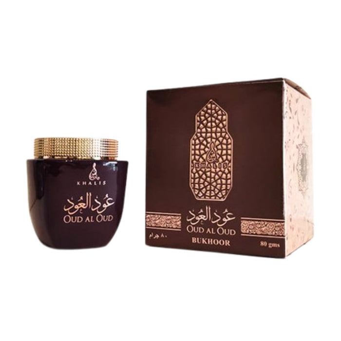 Bakhour Oud Al Oud – KHALIS 80g - Parfum Traditionnel - nilabeautys.com