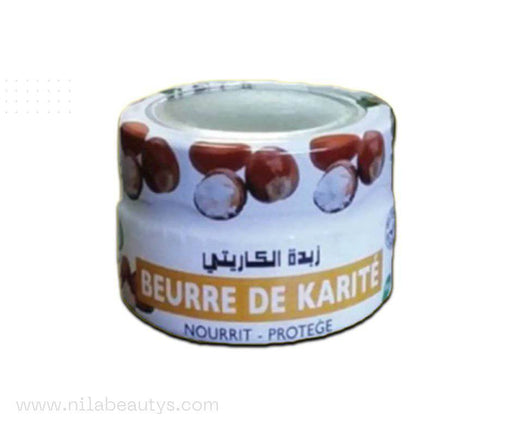 Beurre de Karité 120g - Soin Naturel Polyvalent pour Peau et Cheveux - nilabeautys.com