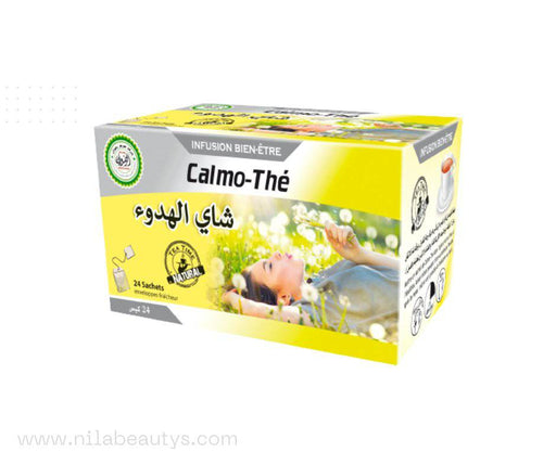 Calmo thé | 24 sachets | Infusion Apaisante pour Moments de Sérénité - nilabeautys.com