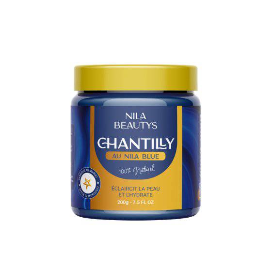 Chantilly de Nila bleu au Karité - Coco 200g Poudre de nila - nilabeautys.com