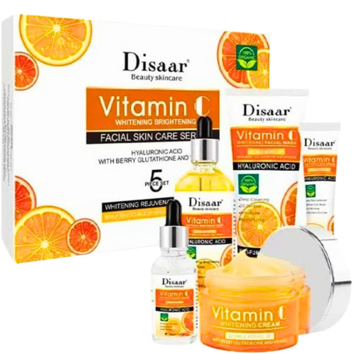 Coffret Soins Visage Vitamine C & Acide Hyaluronique - nilabeautys.com