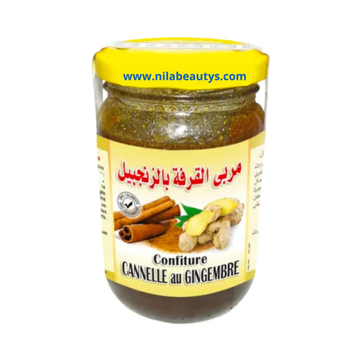 Confiture de Cannelle au Gingembre 250g - Douceur Épicée pour Vitalité et Confort - nilabeautys.com