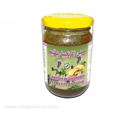 Confiture de Gingembre à la Menthe de Pouliot 250g | Confiture de Fliou Fleyou - nilabeautys.com