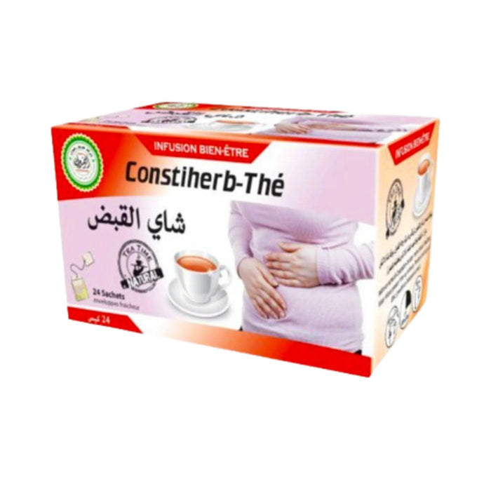 Constiherb thé | 24 sachets | thé Soulagement contre la Constipation - nilabeautys.com