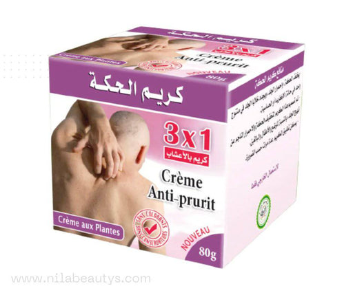 Crème Anti - Prurit 80g est spécialement formulée pour apaiser et soulag - nilabeautys.com