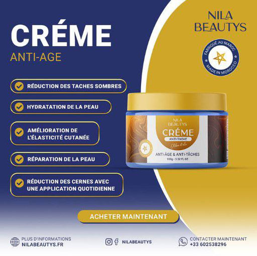 Crème anti - tache au Nila & Louban Dakar - nilabeautys.com