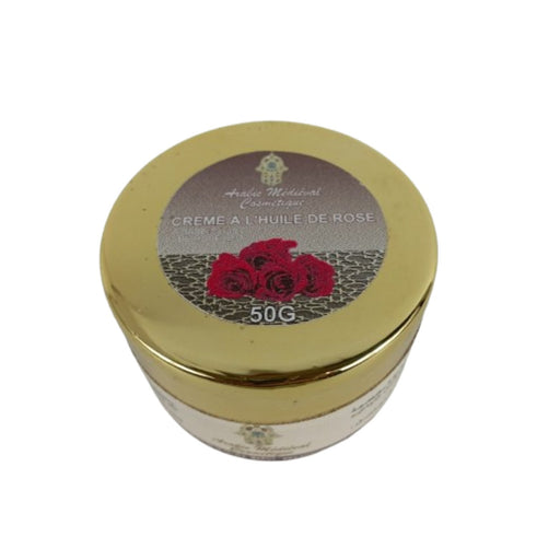 Crème aux Pétales de Rose du Maroc 50g – Éclat et Douceur - nilabeautys.com