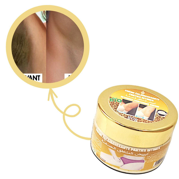 Crème blanchissante intime 80g | Éclaircissante| Antitache - nilabeautys.com