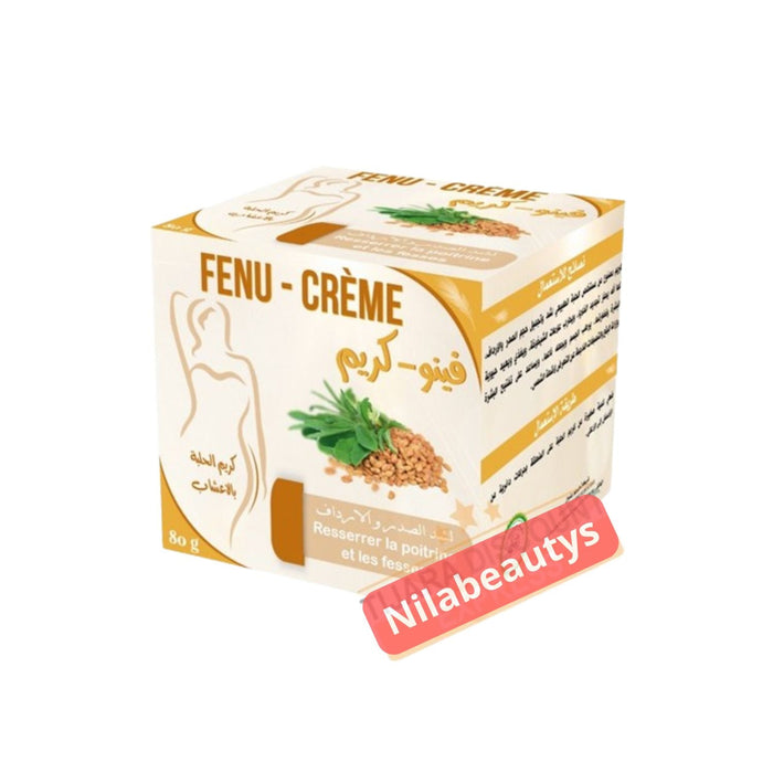 Crème Fenugrec 80g - Fenu Crème Herbo Ridouane - nilabeautys.com