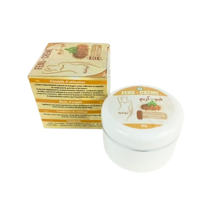 Crème Fenugrec 80g - Raffermit Poitrine & Fessiers Naturellement - nilabeautys.com