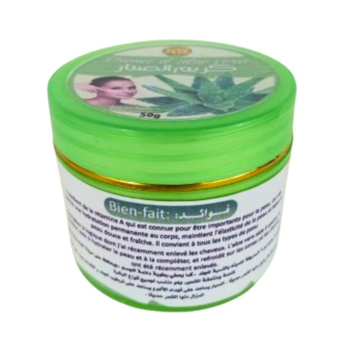 Crème Hydratante Aloe Vera Anti - Brûlure 200g - nilabeautys.com