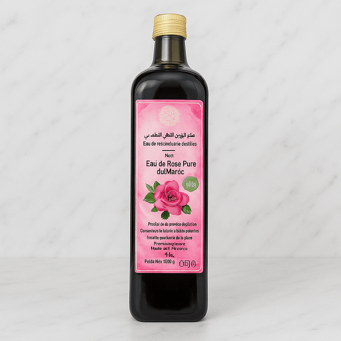 Eau de Rose Pure du Maroc 1L - nilabeautys.com