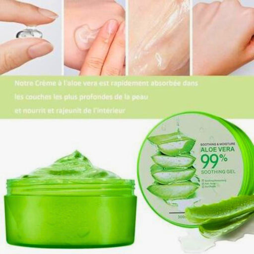 Gel Aloe Vera 300ml - Hydratant et Apaisant - nilabeautys.com