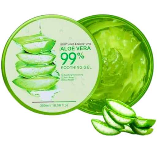 Gel Aloe Vera 300ml - Hydratant et Apaisant - nilabeautys.com