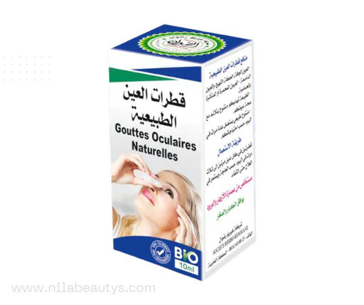 Gouttes Oculaires Naturelles 10ml | Soulagement BIO pour les Yeux Sensibles - nilabeautys.com