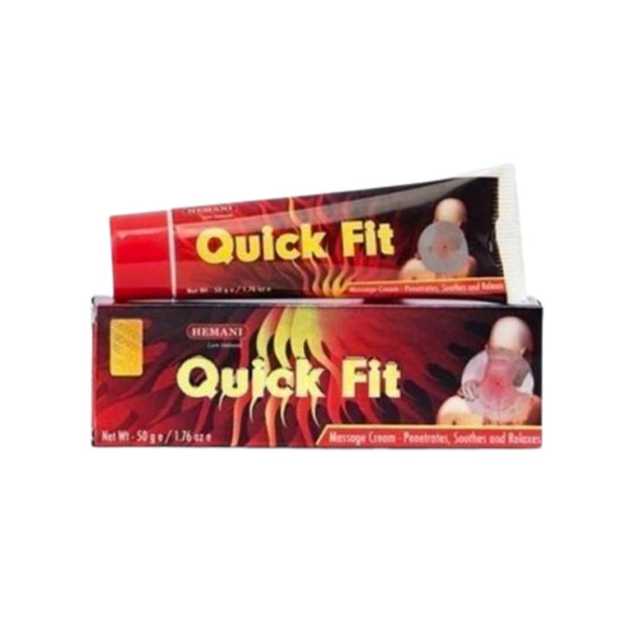 Hemani Crème de Massage Quick Fit 50g | Soulagement Rapide et Naturel - nilabeautys.com