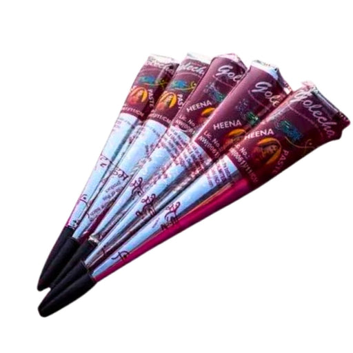 Henné Noir Madam X Maroon - Pack de 12 cônes - nilabeautys.com