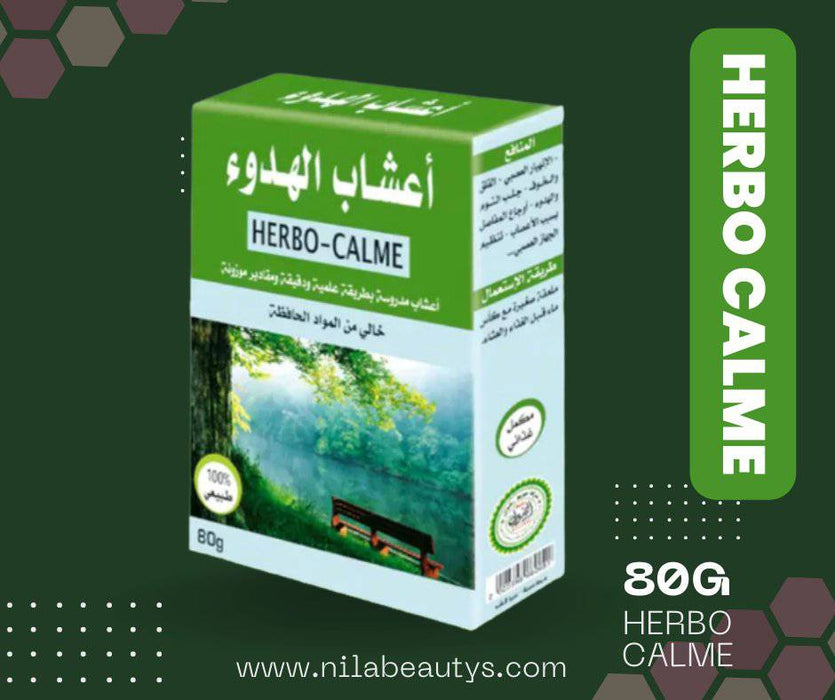 Herbo Calme 80g | Herbes Apaisantes Pour calmer les nerfs et favoriser la détente la gestion du stress - nilabeautys.com