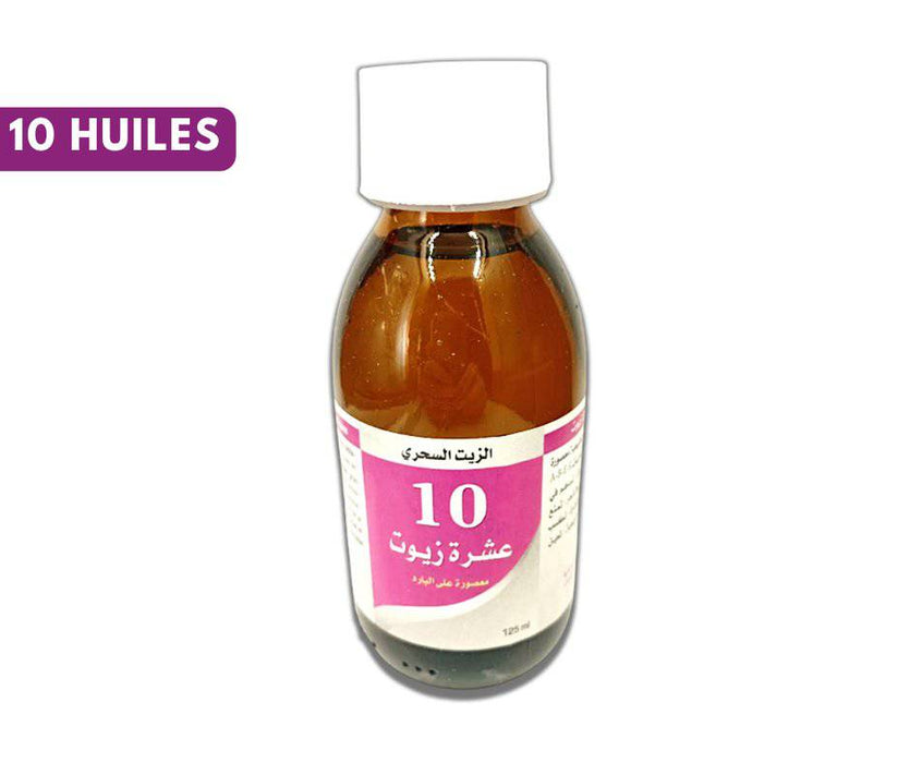 Huile magique dix huiles | 10 Huiles capillaires - nilabeautys.com