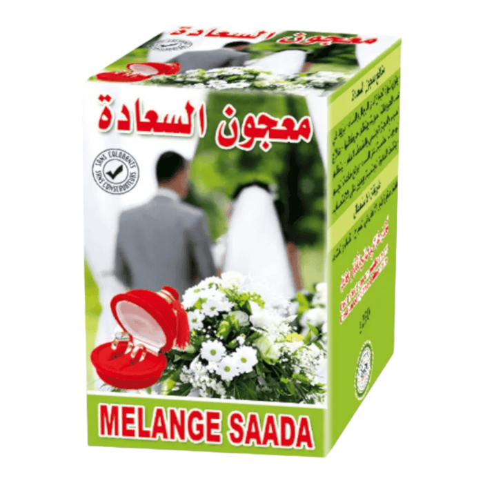 Maajoune Saada 250g | Pâte du Bonheur | Soutien naturel pour le bien-être sexuel et hormonal - nilabeautys.com