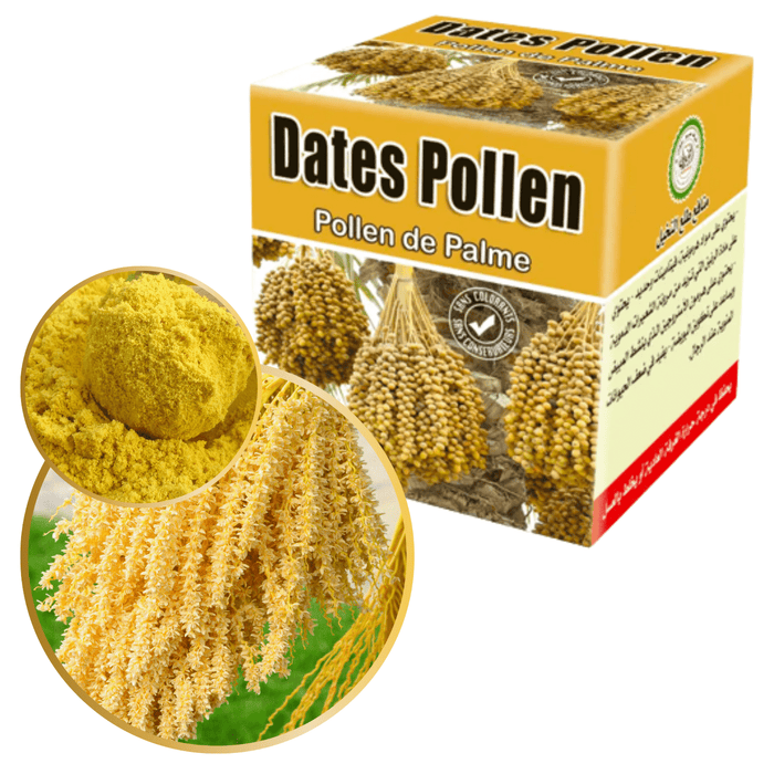 Poudre de Date Pollen 15g | Pollen de Palmier BIO 100% Pure & Naturel - nilabeautys.com