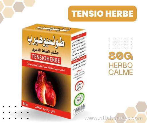 TensioHerbe 80g une formule naturelle et puissante à base d'herbes - nilabeautys.com