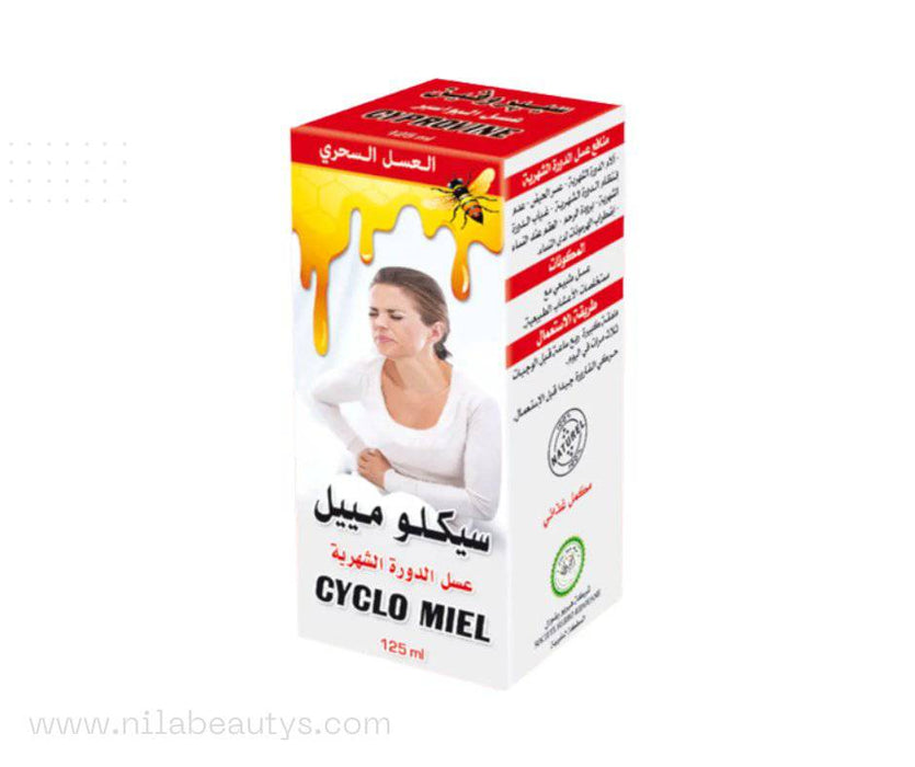 Cyclo Miel 125 ml - Miel pour le bien-être féminin - nilabeautys.com