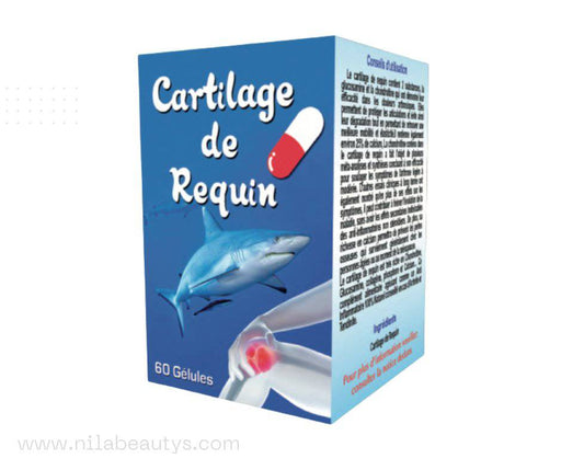 Cartilage 60 capsules | Complément alimentaire - nilabeautys.com