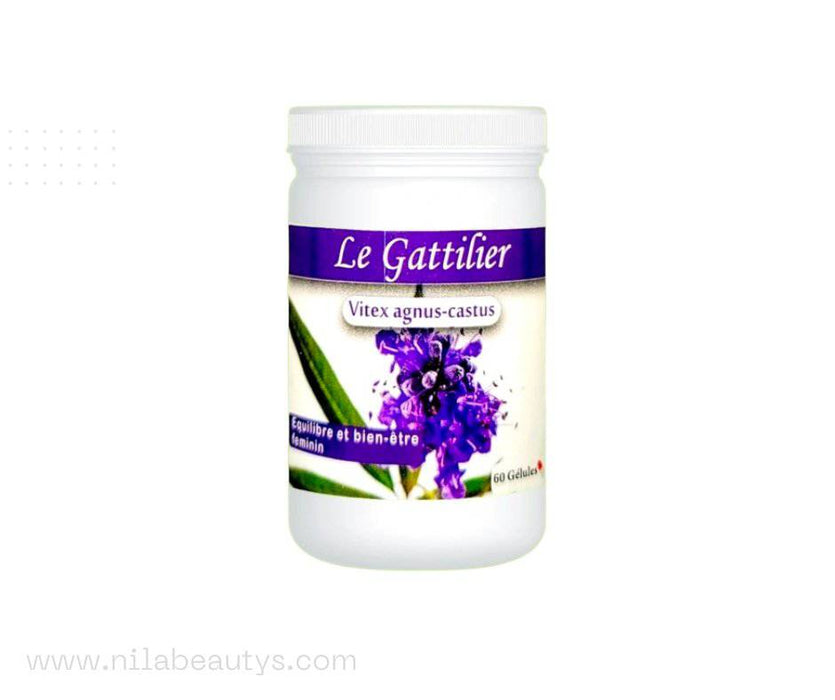 Le Gattilier 60 gélules | Soutien naturel pour l'équilibre hormonal - nilabeautys.com