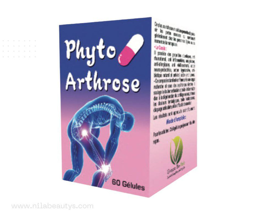 Phyto Arthrose 60 gélules | Soutien naturel pour des articulations en santé - nilabeautys.com