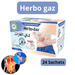 Herbo gaz | Thé | 24 sachets | Asoulagement inconforts gastriques - nilabeautys.com