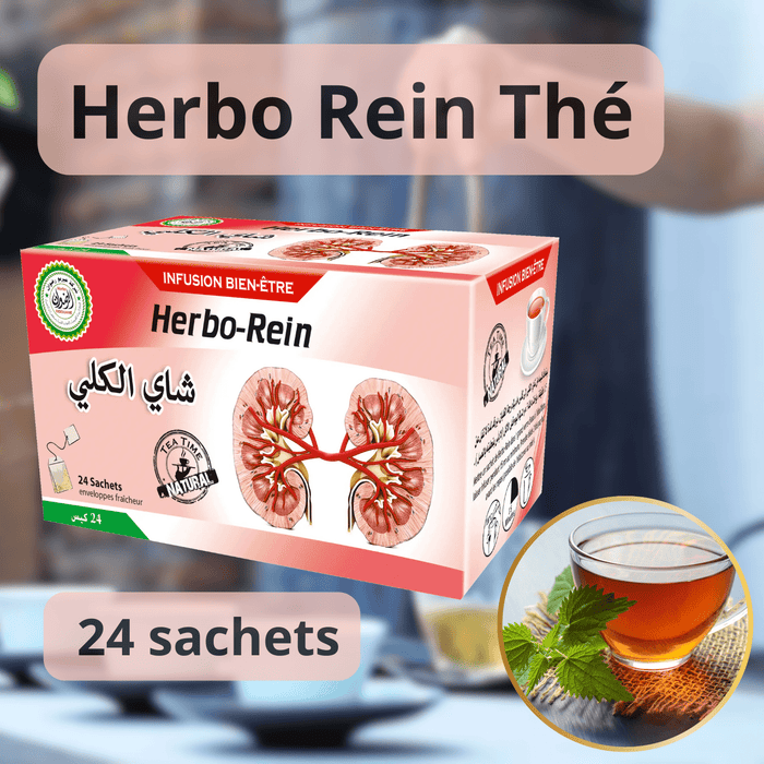 Herbo-rein | Thé | 24 sachets | Soutien Naturel pour la Santé de vos Reins - nilabeautys.com